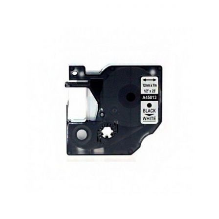 Dymo Cinta D1 12mm x 7m Blanco sobre negro Dymo Cinta D1 12mm x 7m Blanco sobre negro